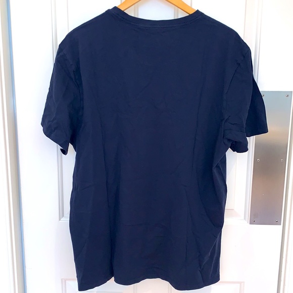 Everlane The Essential Organic Crew T-Shirt Top Navy Mens Size XL - Picture 3 of 11